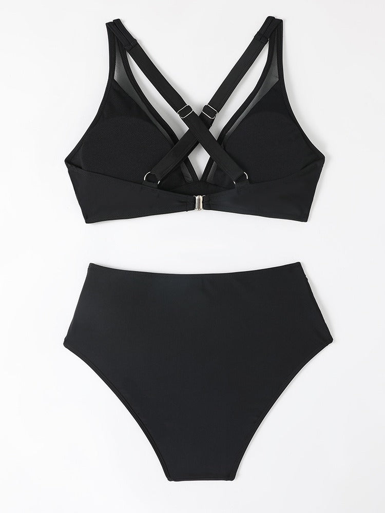 Damer Høj Talje Sport Bikini Sæt Stilla