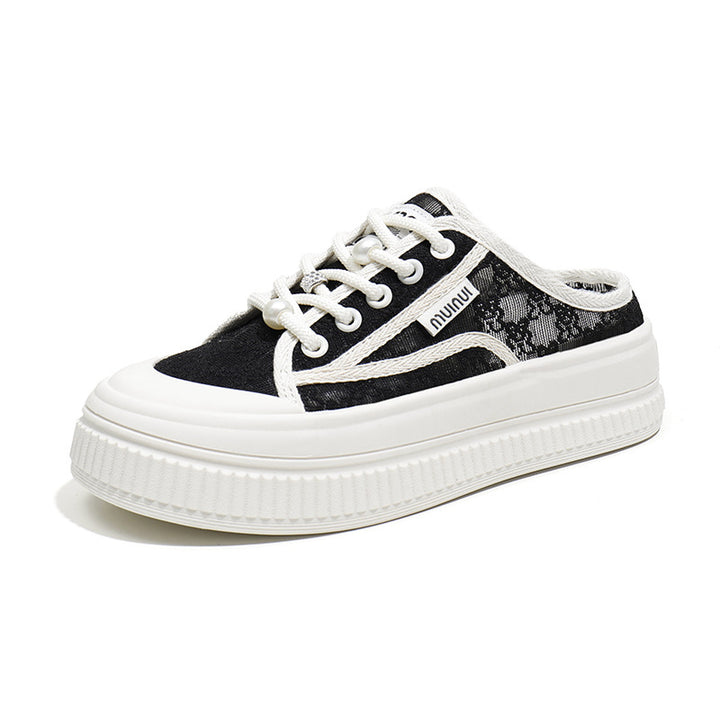 Dame Sneakers i moderne design med unikke detaljer og fleksibel sål Stilla