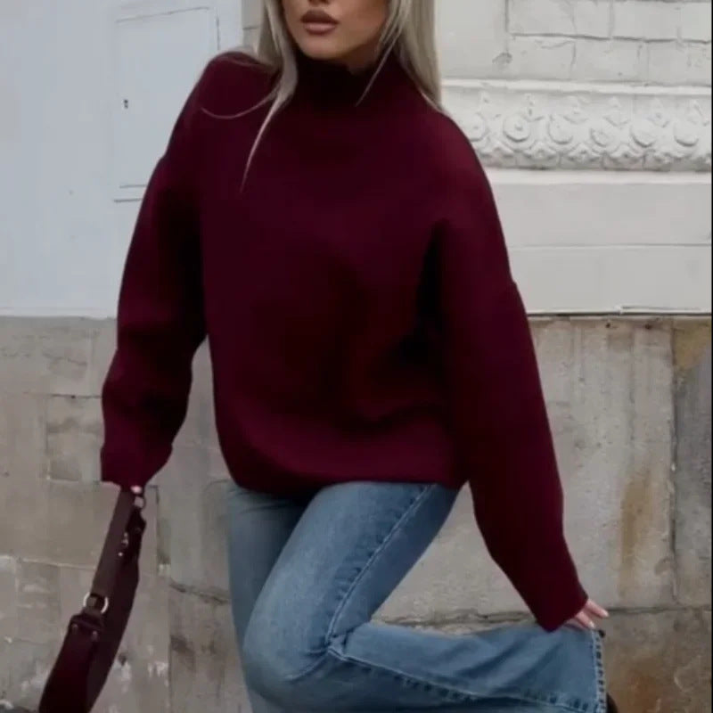Damer Oversized Sweater Stilla