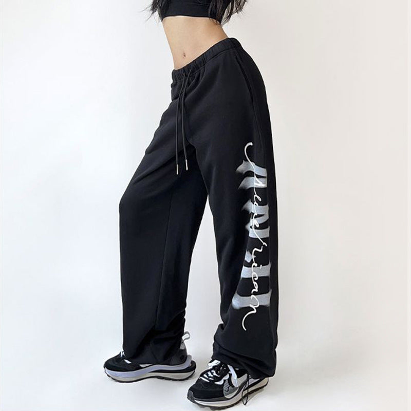 Kvinders afslappede fritidsbukser med fashionabelt print Stilla