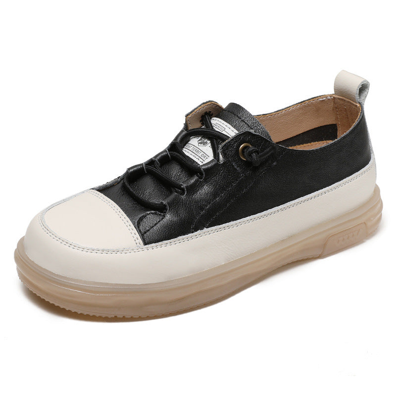 Damer Stilige Slip-On Sneakers med Åndbart Læder-Overmateriale Stilla