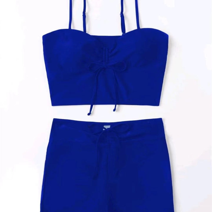 Femme Høj taljeret Sporty Crop Set Stilla