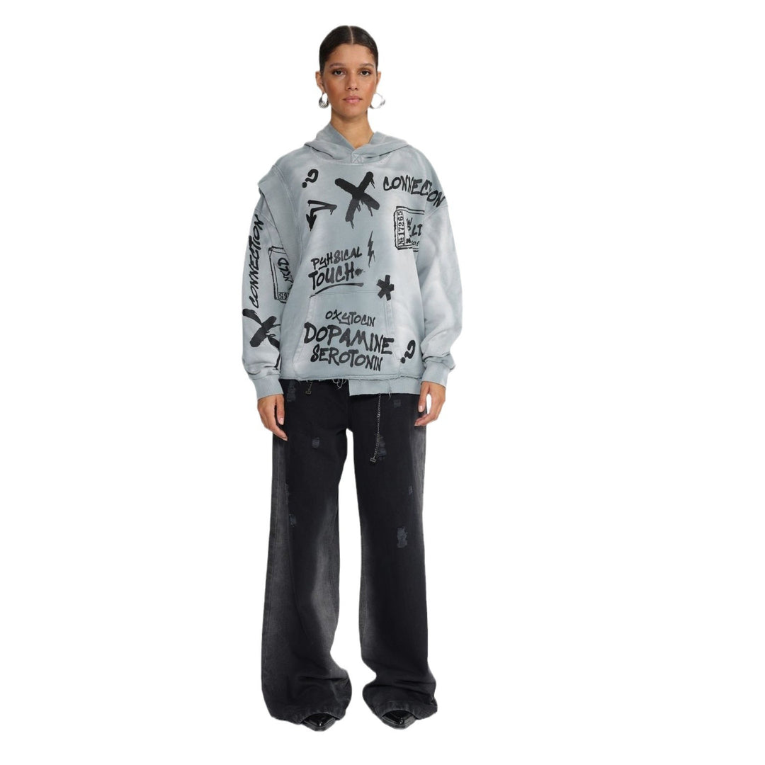 Kvinders Oversized Hoodie Stilla