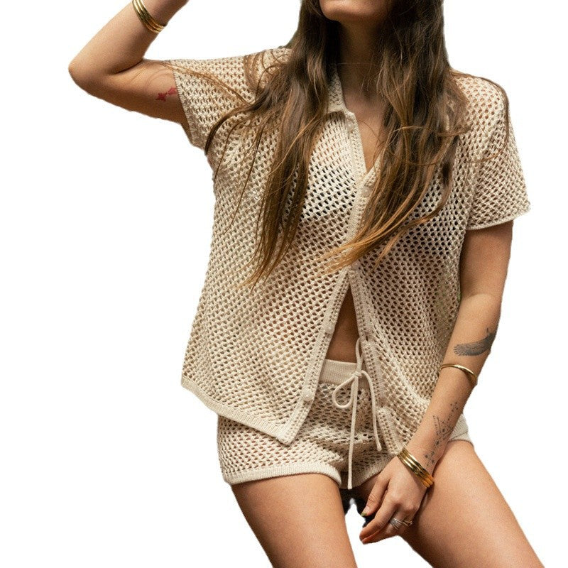Kvinder Trendy Net-Outfit Stilla