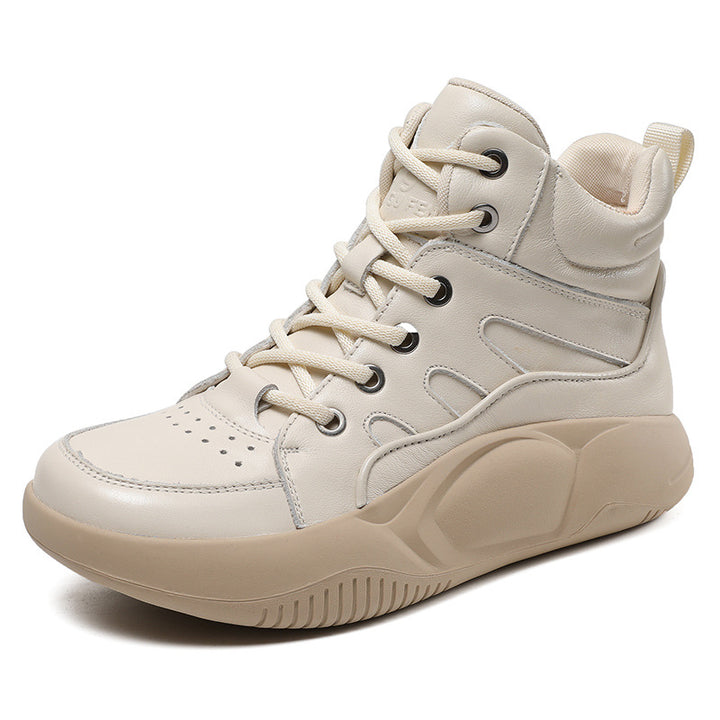 Dame High-Top Let Komfort Sneakers med Polstring Stilla