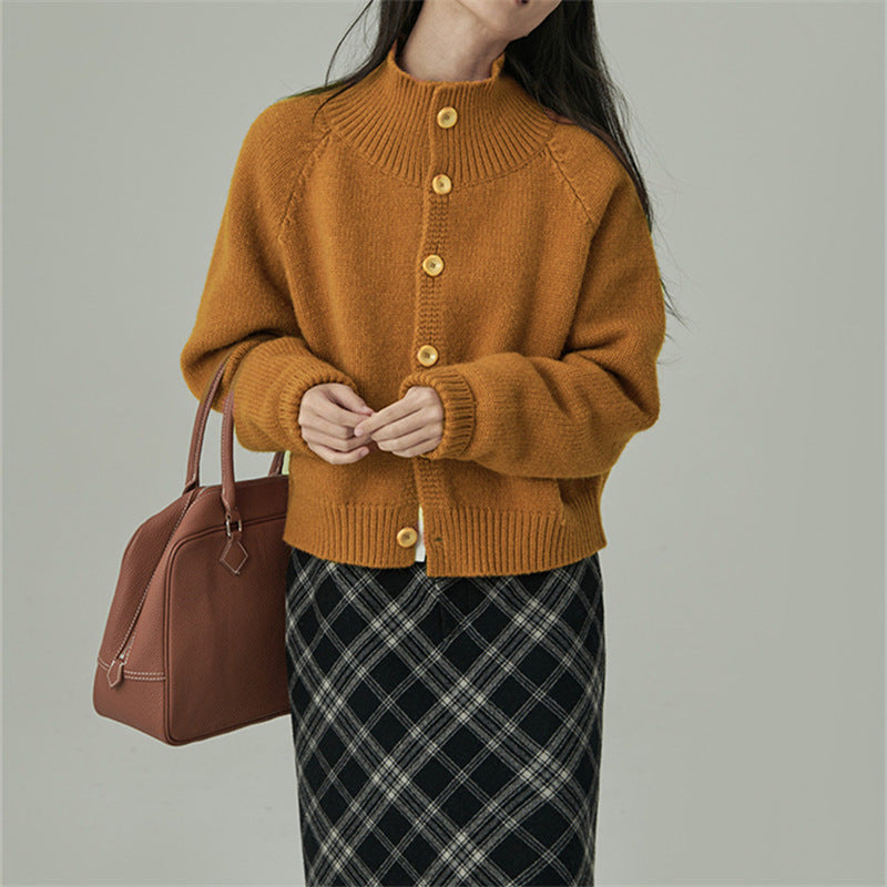 Femme Cozy Knap-Cardigan Stilla