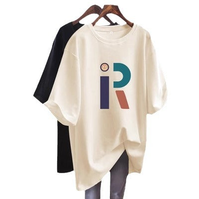 Dame Trend T-shirt med tiltalende grafiktryk og afslappet snit Stilla