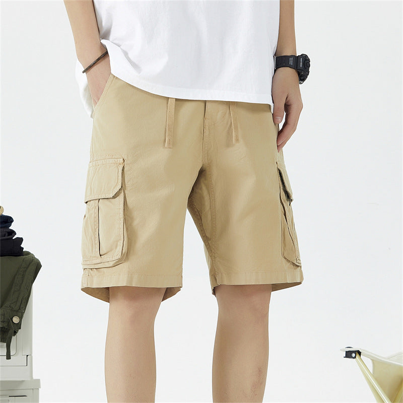 Herre let cargo-shorts med flere praktiske lommer Stilla