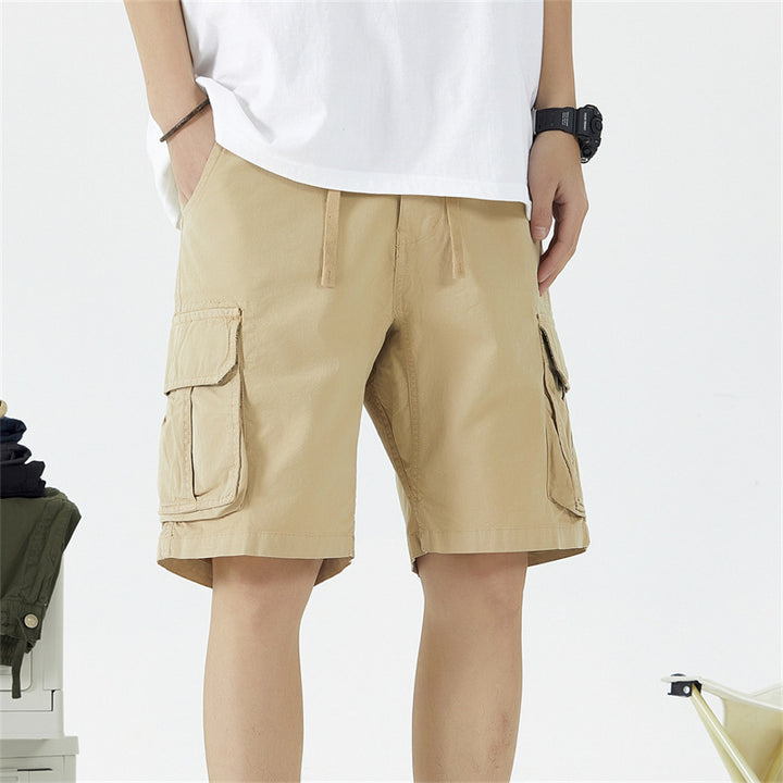 Herre let cargo-shorts med flere praktiske lommer Stilla