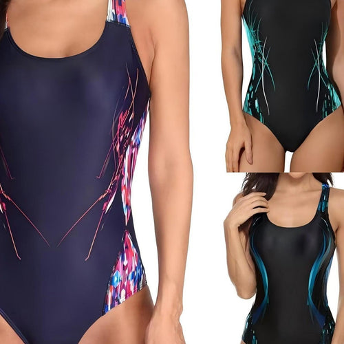 Dame Sporty One-Piece Badedragt med innovative designs og åndbare materialer Stilla