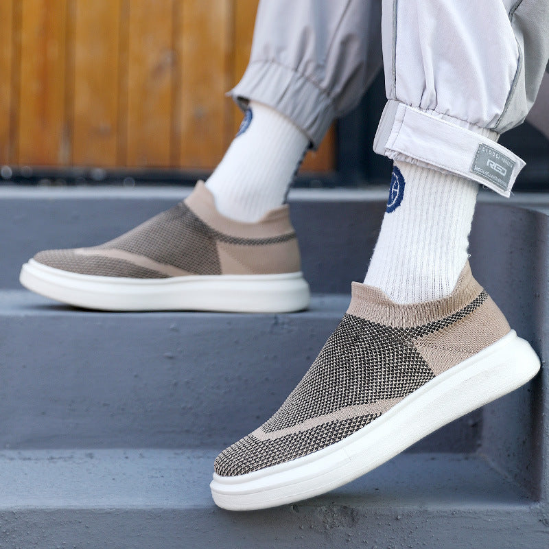 Herre Slip-On Mode Sneakers Stilla