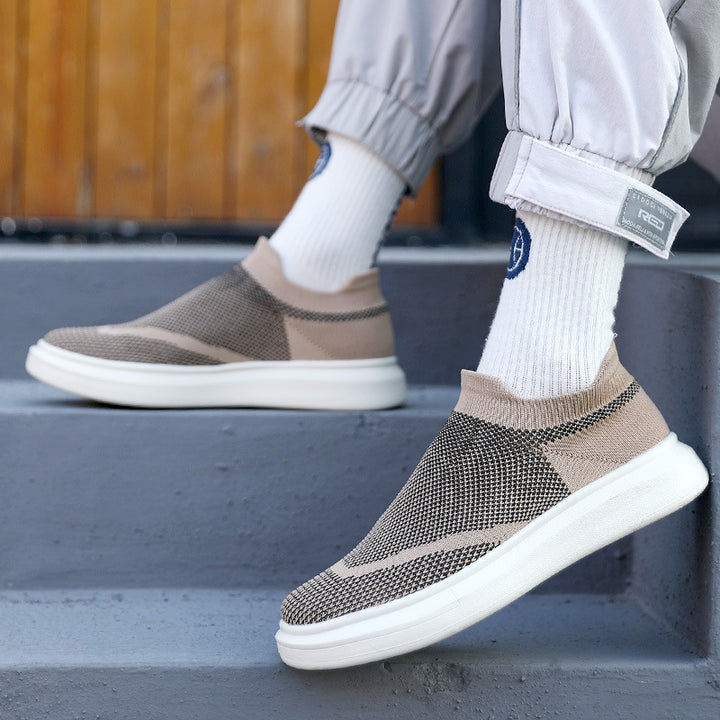Herre Slip-On Mode Sneakers Stilla