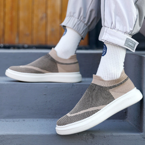 Herre Slip-On Mode Sneakers Stilla