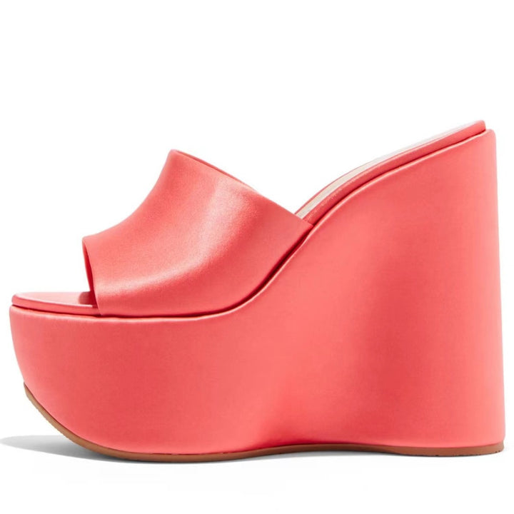 Femme Plattform Slide Muler Stilla