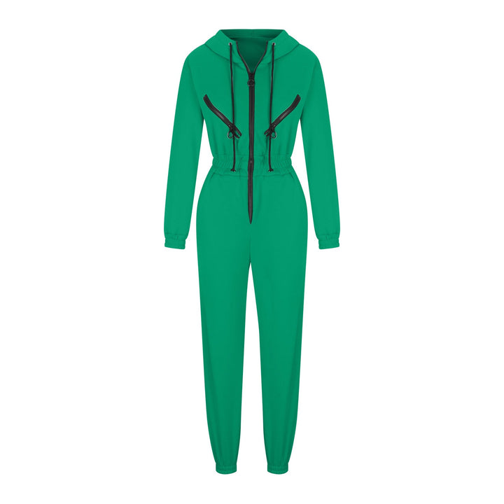 Stilla | Trendy Kvinders Hættetrøje Jumpsuit Sæt