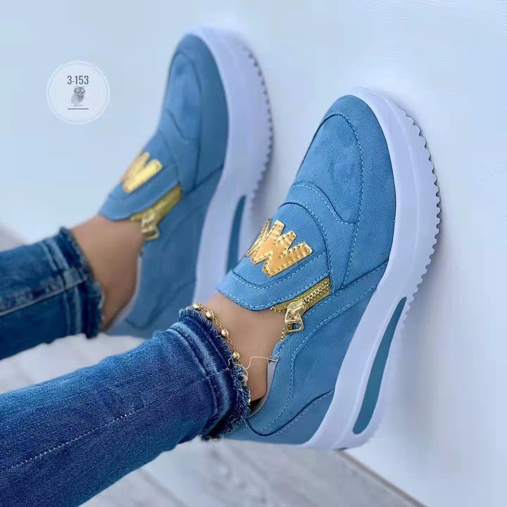 Dame Stilfulde Slip-On Sneakers Stilla