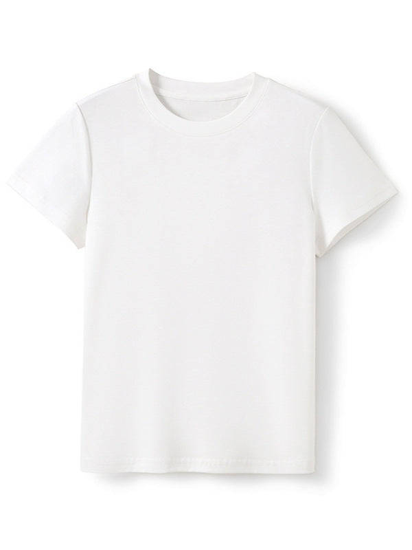 Femme Classic Kortærmet Rundhals T-Shirt Stilla