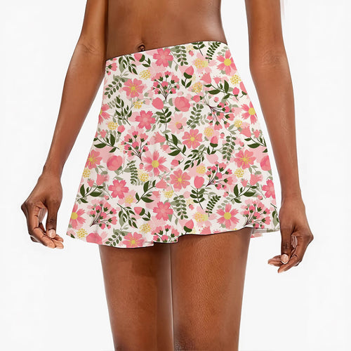 Femme Floral Sportsnederdel Stilla