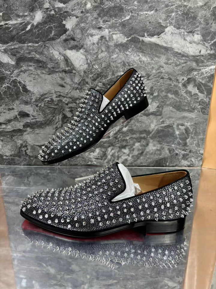 Herrer Luxe Nitter Slip-On Sko Stilla