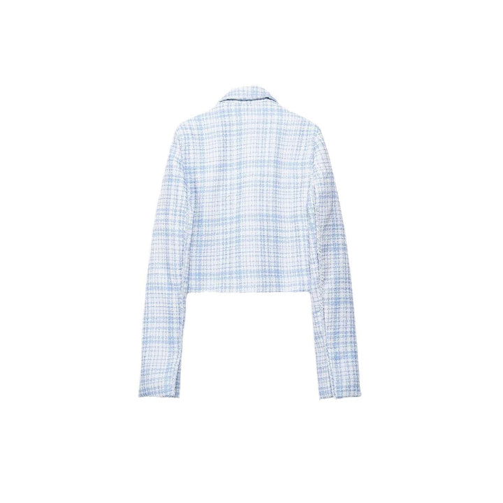 Stilla | Chic Tekstureret Casual Blazer Shorts Sæt