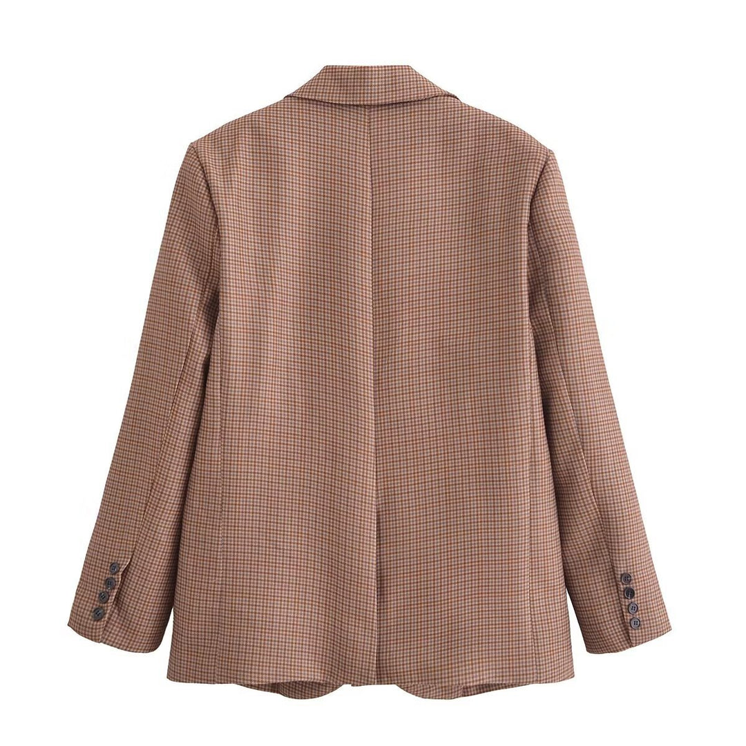 Femme Målrettet Hønsehætte Blazer Stilla