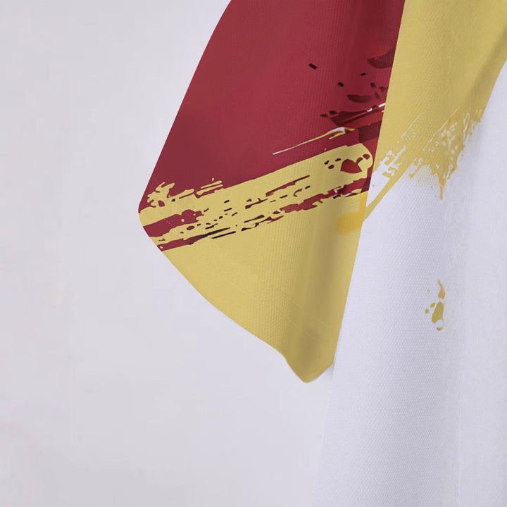 Herrer Poloshirt med kunstnerisk design Stilla