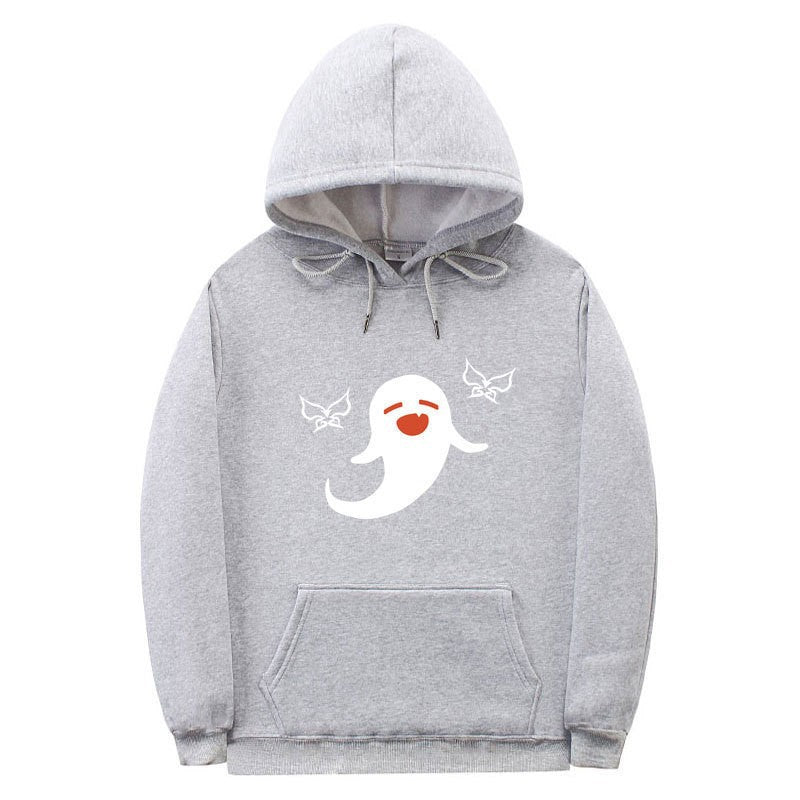 Dame Hoodie med Legende Spøgelse Design Skovae