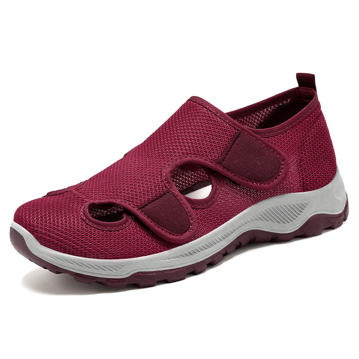 Femme justerbare remme åndbare Slip-On Sneakers Stilla