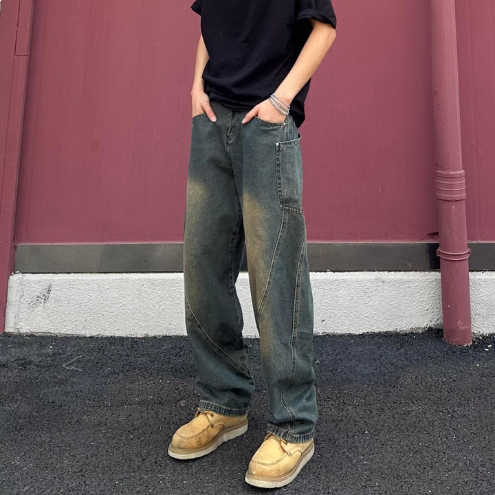 Dame løse jeans i urban stil med moderne snit og praktiske lommer Stilla
