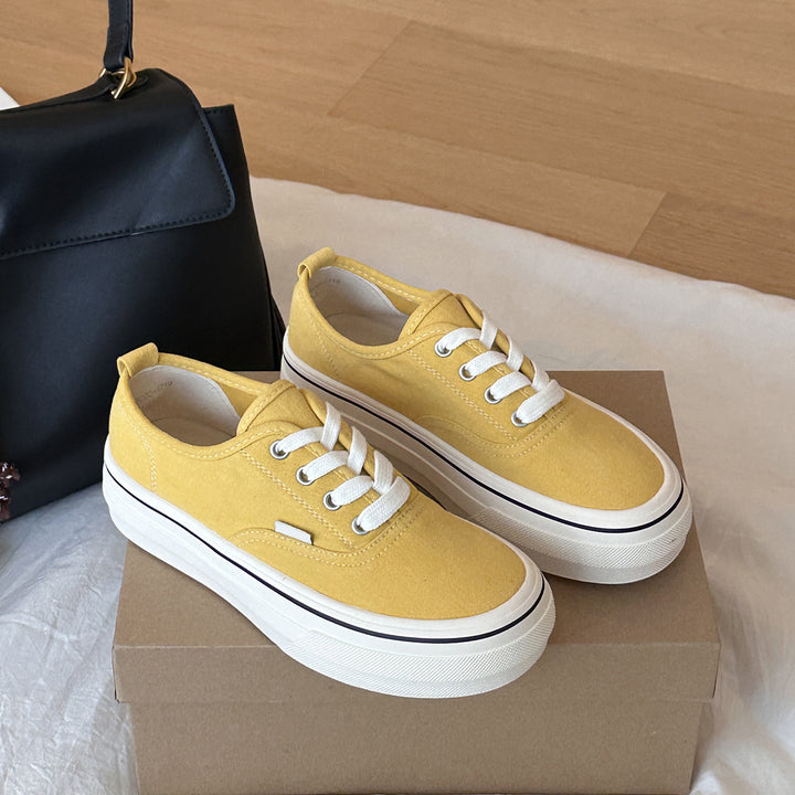 Kvinder Fritids Snøreplade Sneakers Stilla