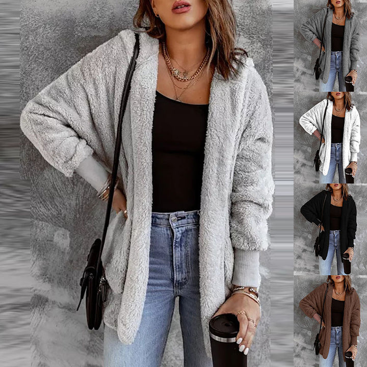Kvinders oversized cardigan med blødt materiale og afslappet pasform Stilla