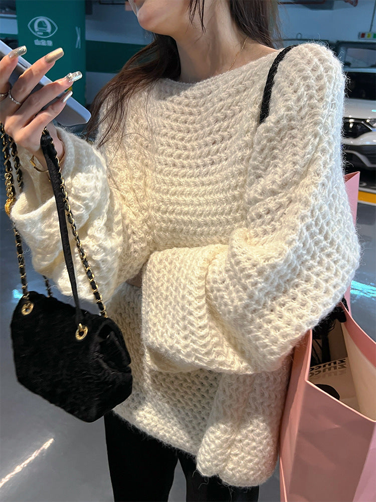 Femme Cozy Striktrøje Stilla