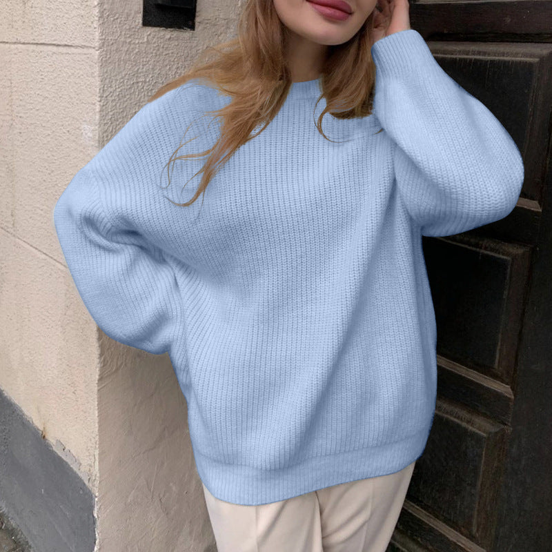 Dame Oversized Pullover i høj kvalitet strik Stilla
