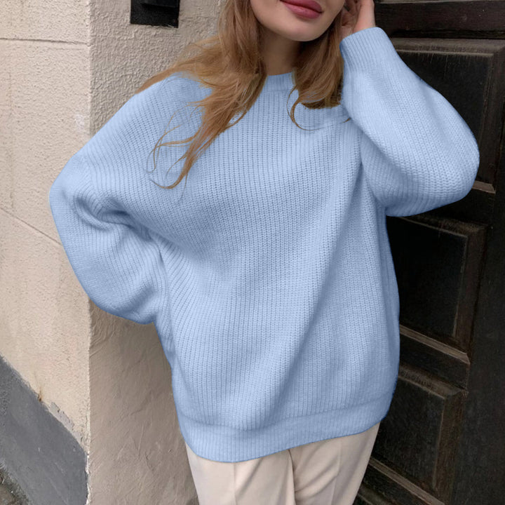 Dame Oversized Pullover i høj kvalitet strik Stilla
