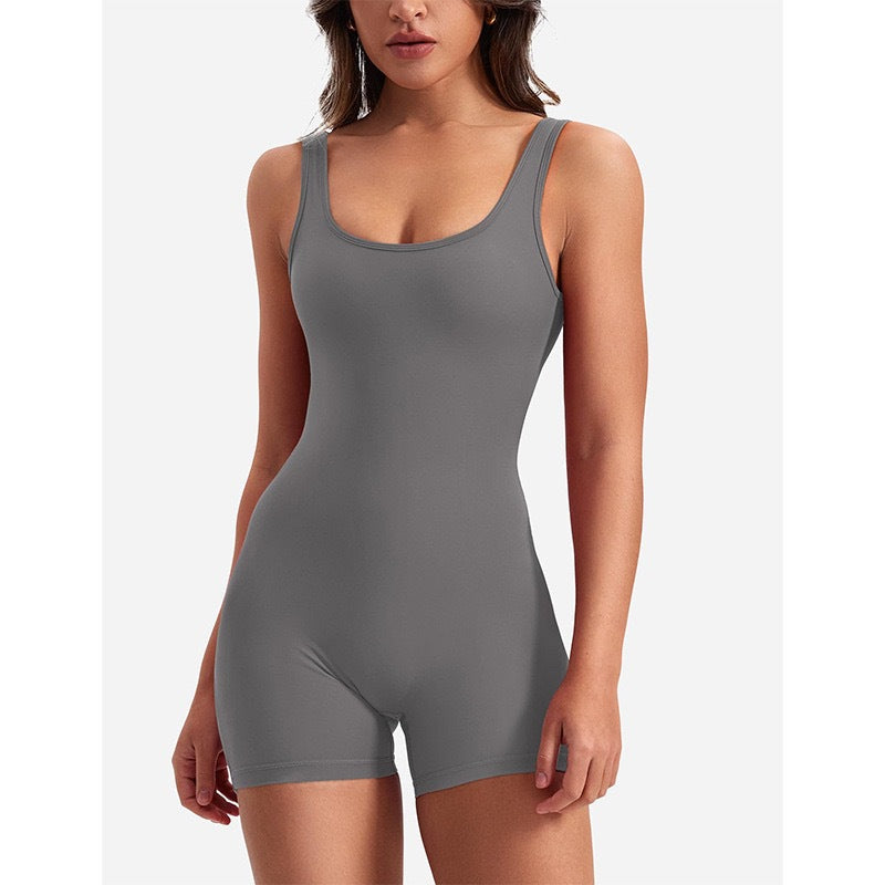 Dame Elegant og figursyet Sport-Jumpsuit Skovae