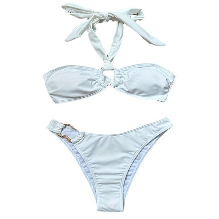 Dame Bikini top og højtaljede trusse sæt Skovae