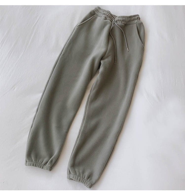 Femme Soft Fleece Loungewear Set med justerbar talje Stilla
