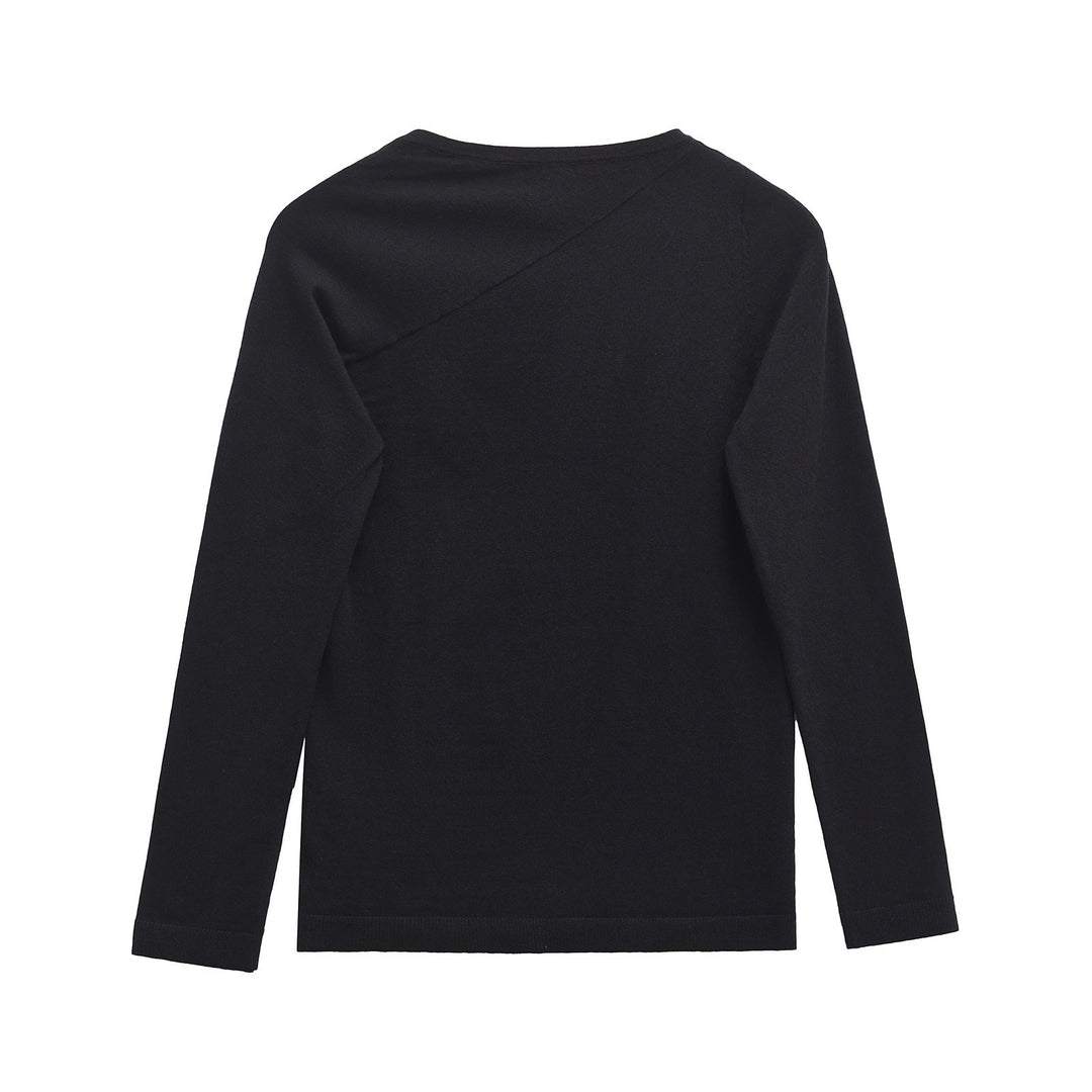 Femme Langærmet Asymmetrisk Top Stilla