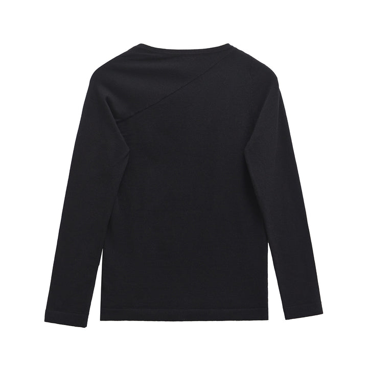 Femme Langærmet Asymmetrisk Top Stilla