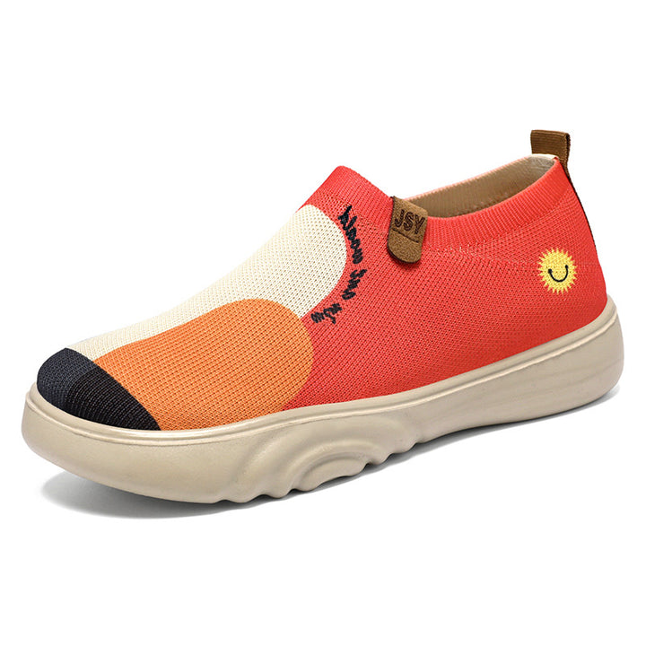 Dame Fritid Slip-On Sko med unikt design og åndbart overmateriale Stilla
