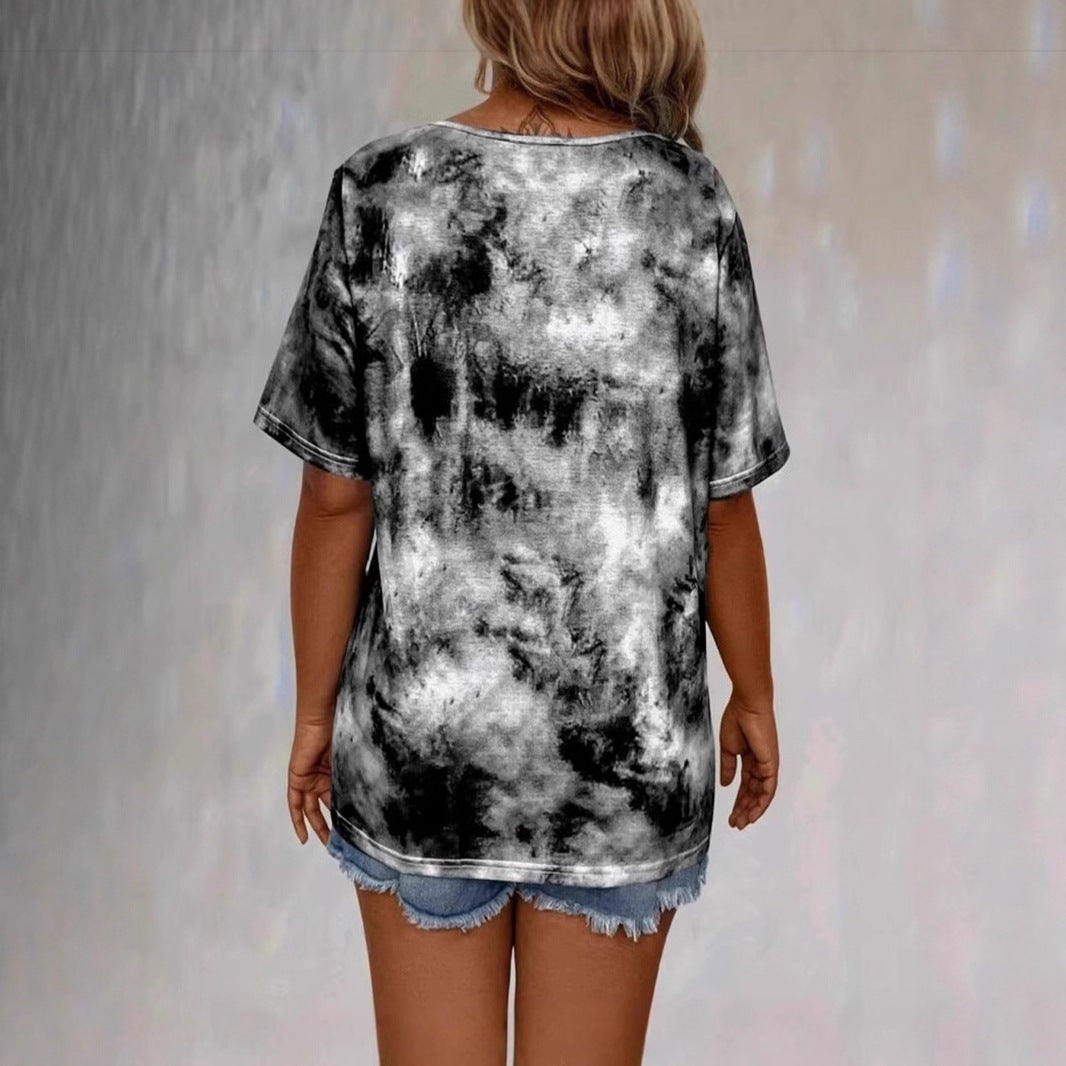 Kvinder Snøring Grafik T-Shirt Stilla
