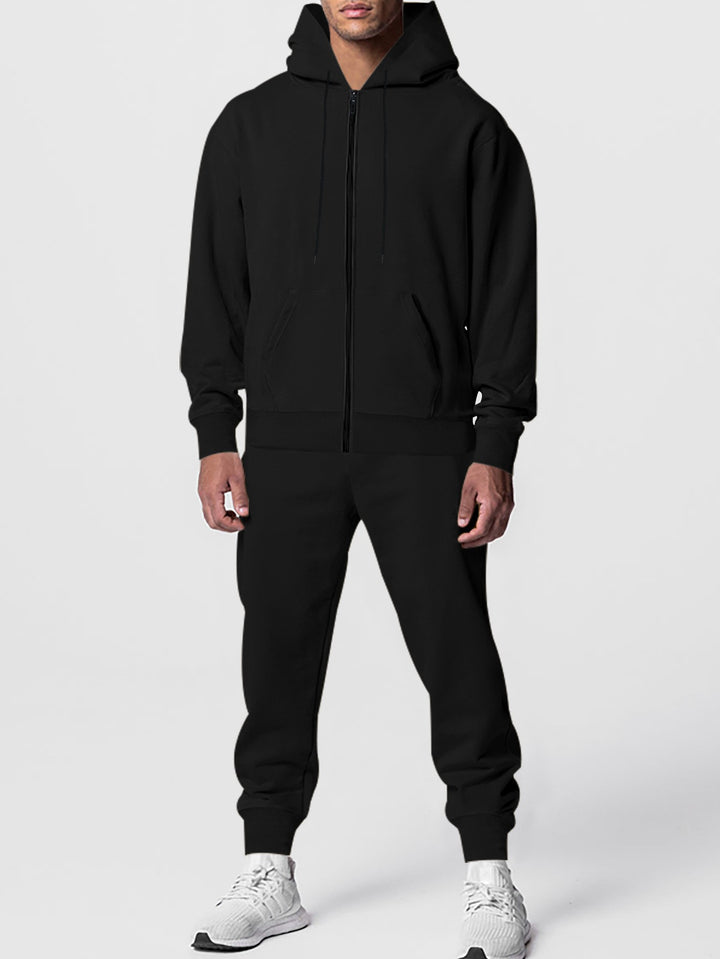 Herrer Komfortabel Hoodie og Joggingbukser Sæt Stilla