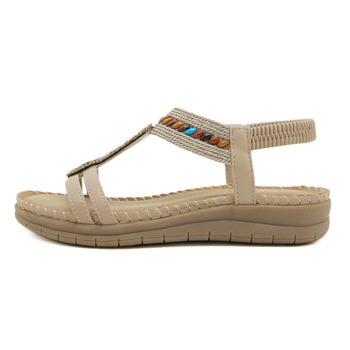 Dame Sommerlige Sandaler med dekorerede remme Stilla