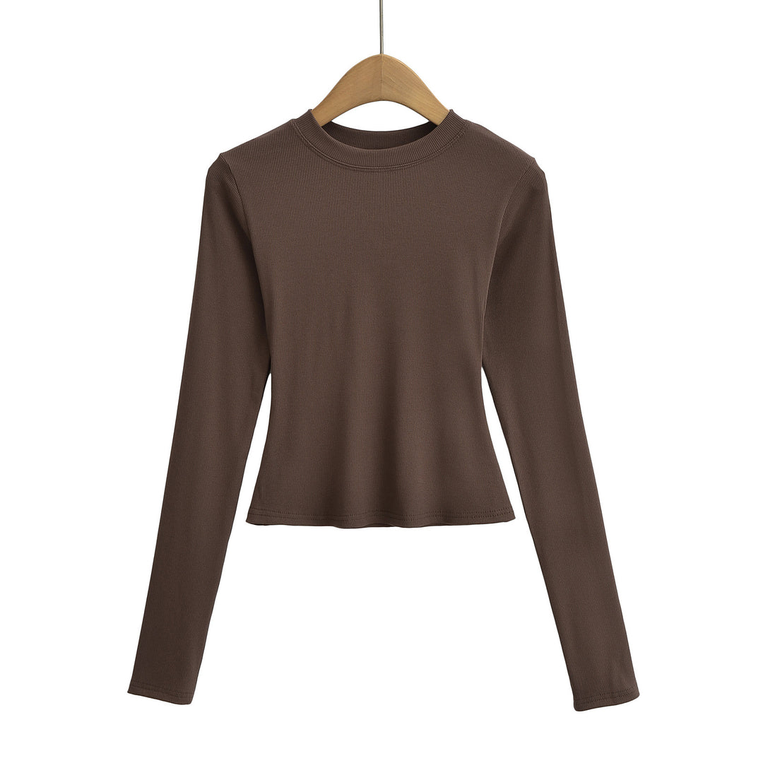 Dame Langærmet T-shirt med moderne snit og højkvalitetsmateriale Stilla