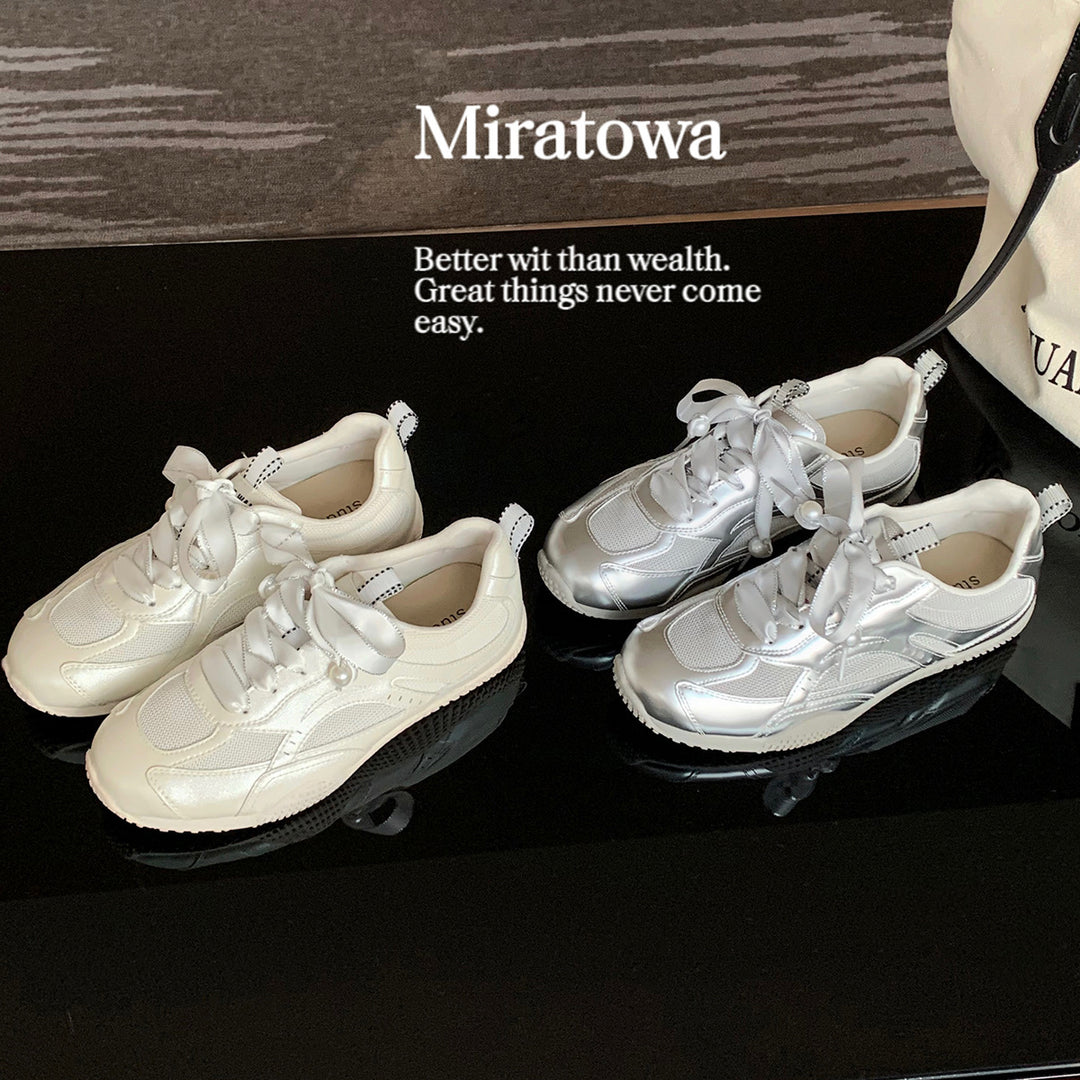 Dame Modebevidste Sport Sneakers Stilla