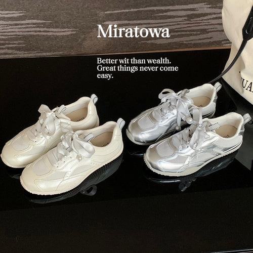 Dame Modebevidste Sport Sneakers Stilla