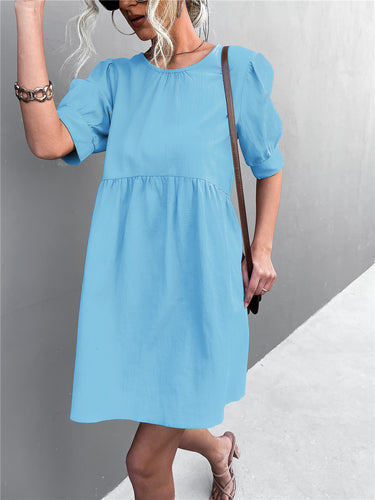 Dame flared dress Stilla