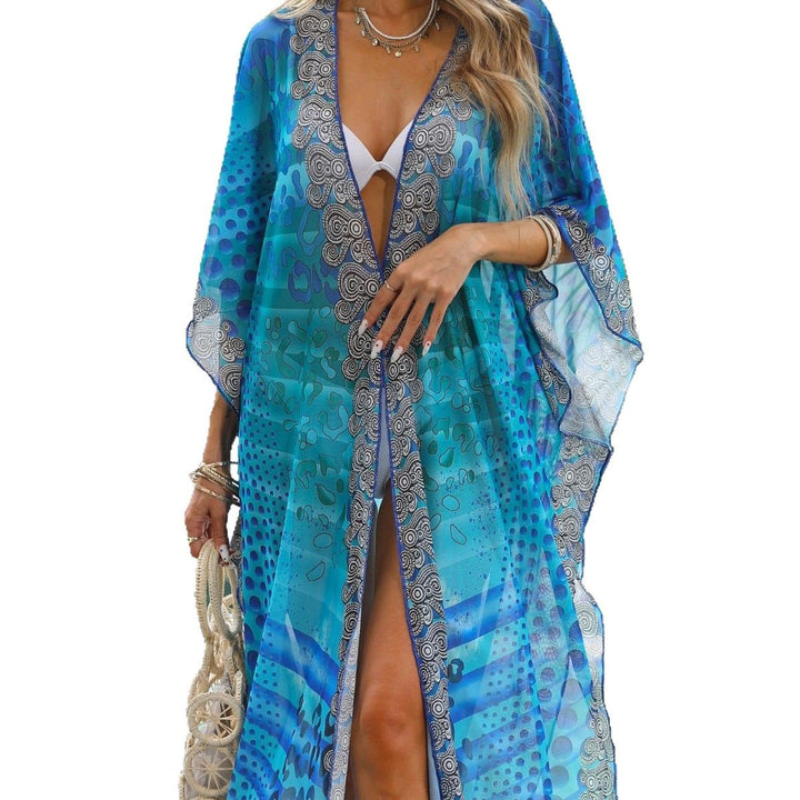 Femme Vibrant Sarah Strand Overgang Kimono Stilla