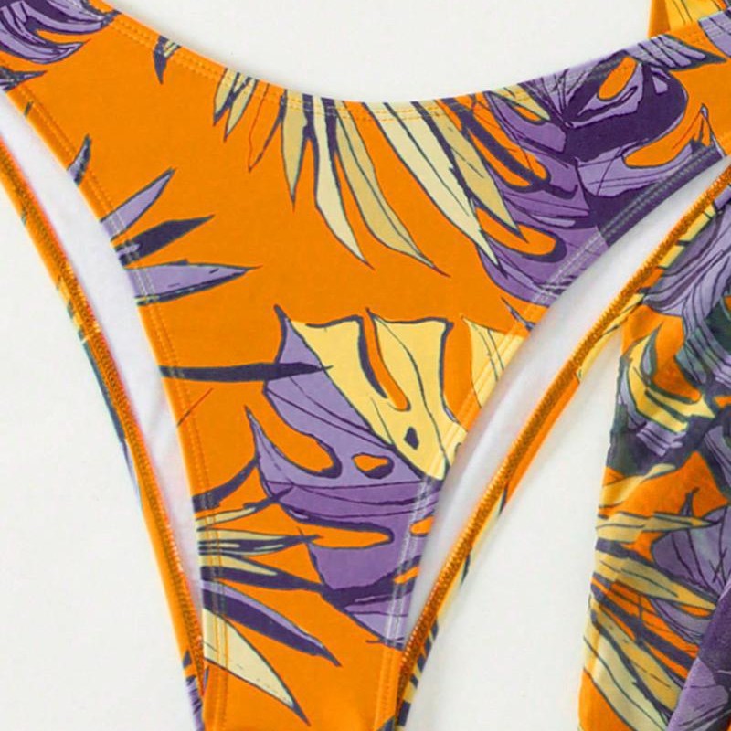 Dame bikini-sæt med legende kimono og raffinerede detaljer Stilla