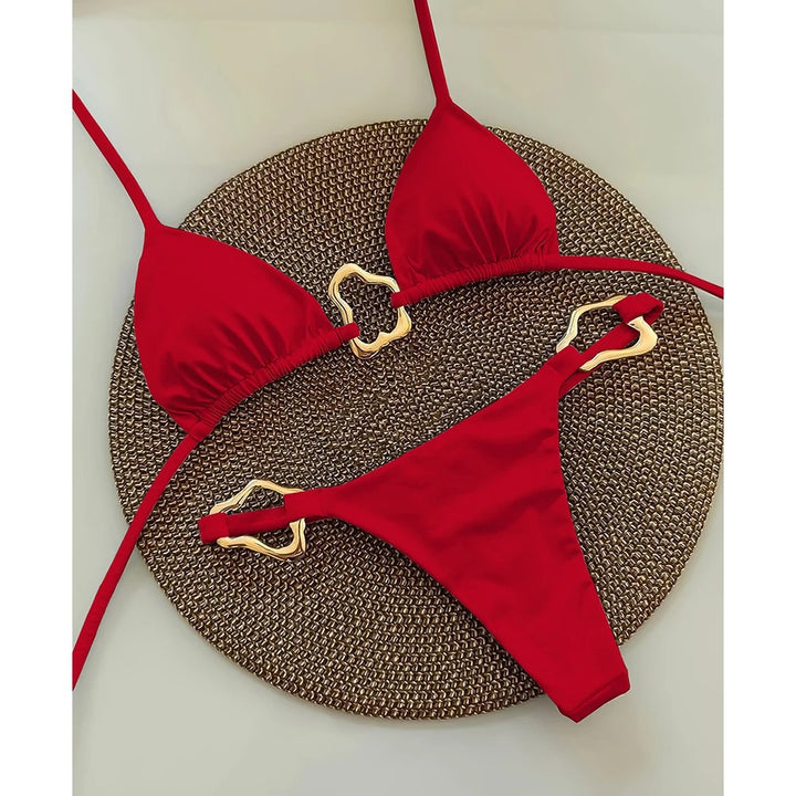 Dame Bikini-sæt med elegant design og unikke accenter Stilla